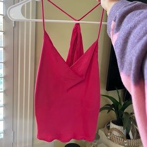 NEW Zara Cropped Silky Tank